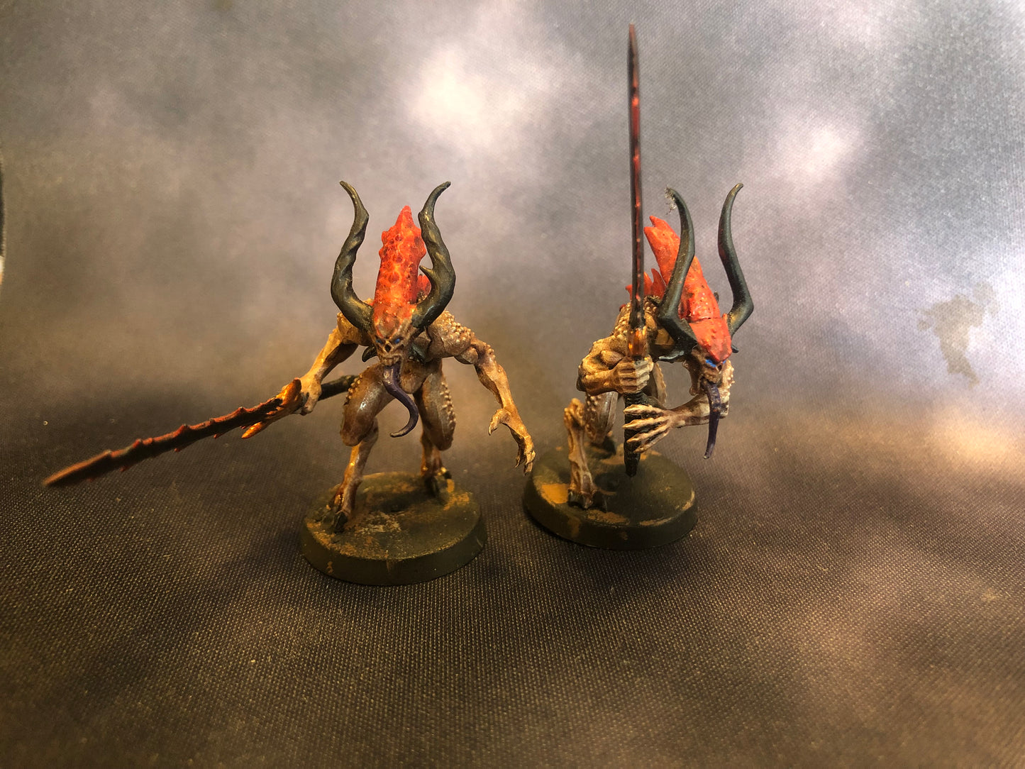 Warhammer 40k Chaos Daemons Bloodletters Painted