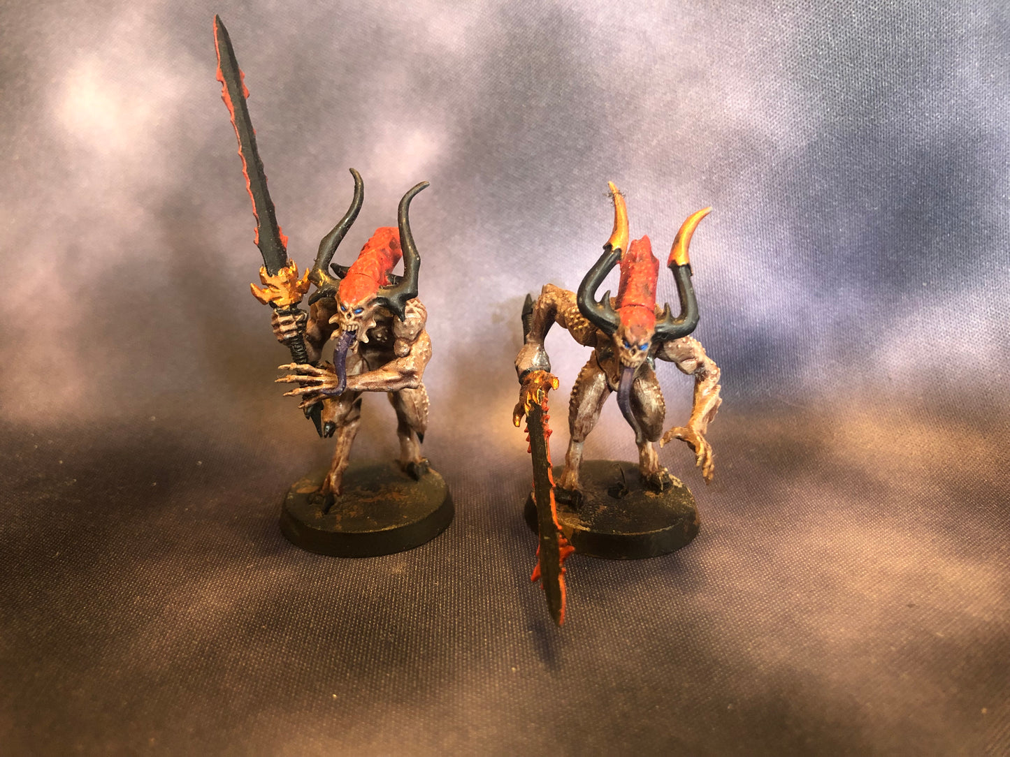 Warhammer 40k Chaos Daemons Bloodletters Painted