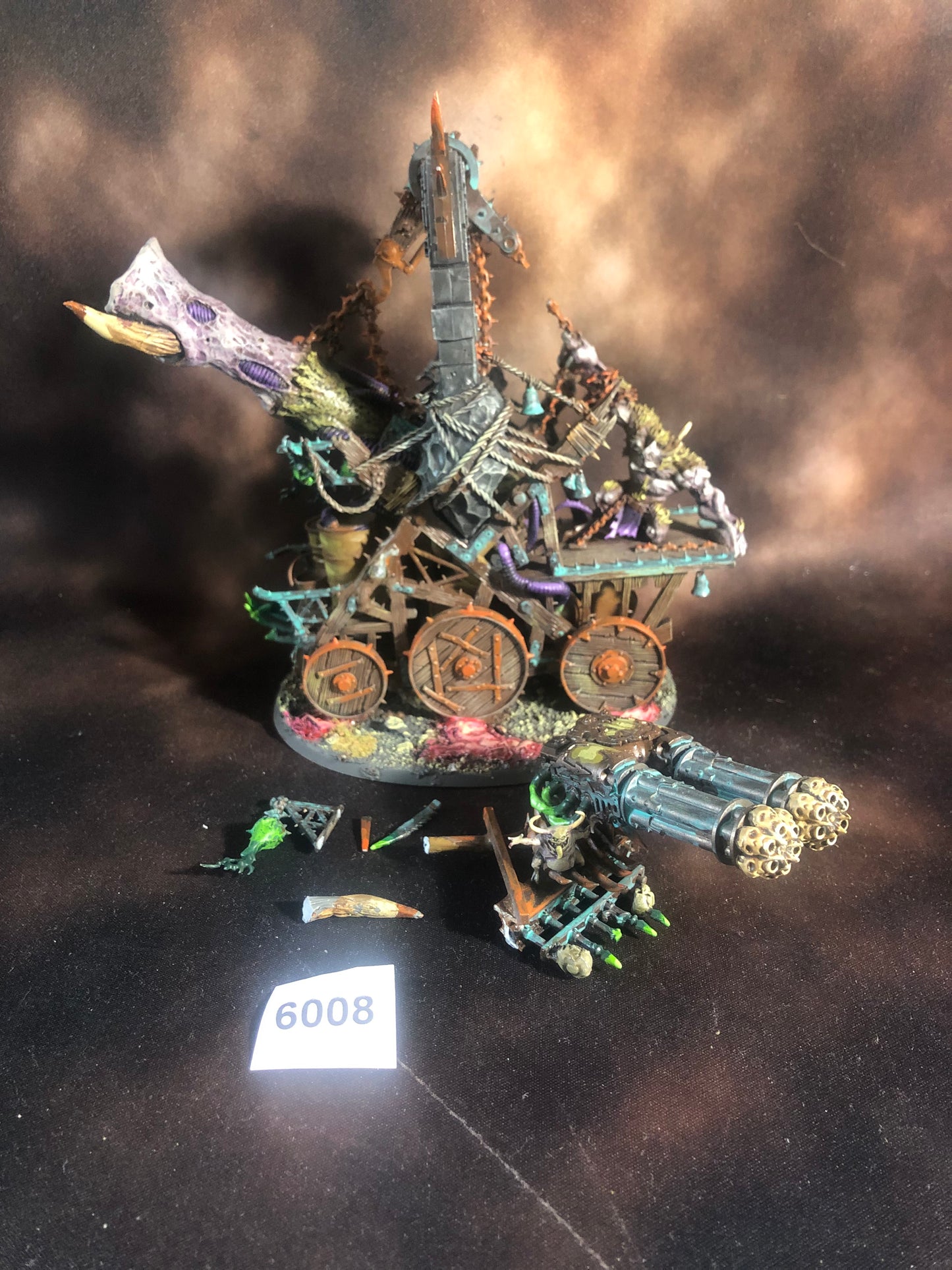 Warhammer 40k Chaos Space Marine Daemon Converted Forgefiend Screaming Bell Plague Furnace