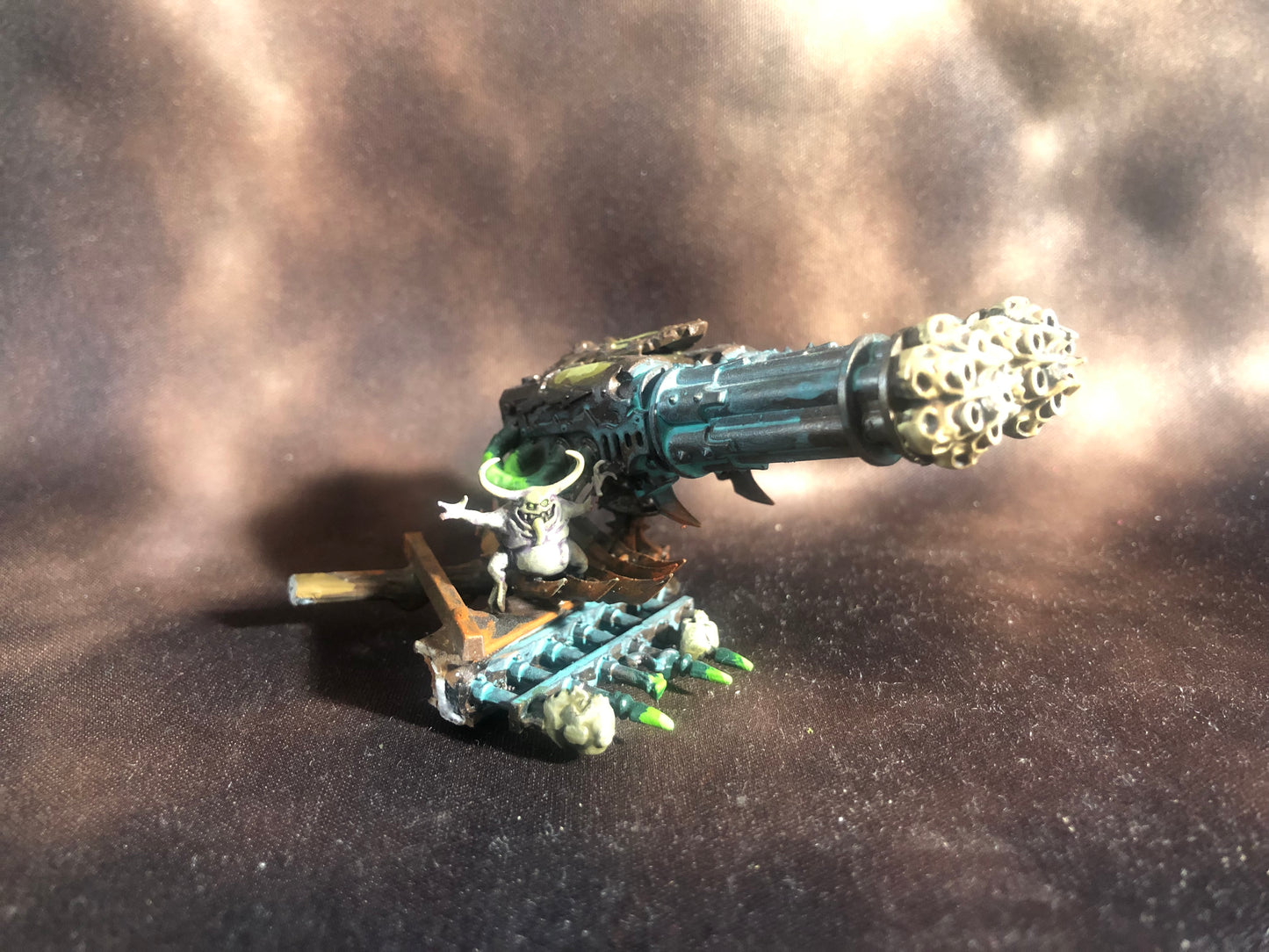Warhammer 40k Chaos Space Marine Daemon Converted Forgefiend Screaming Bell Plague Furnace