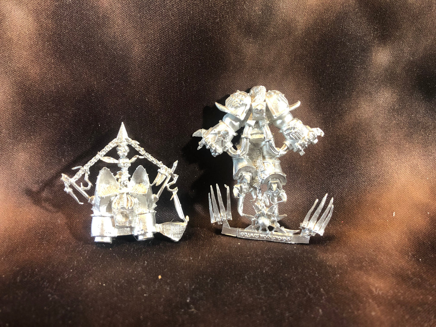Warhammer 40k Chaos Space Marine Lord with Jump Pack Metal