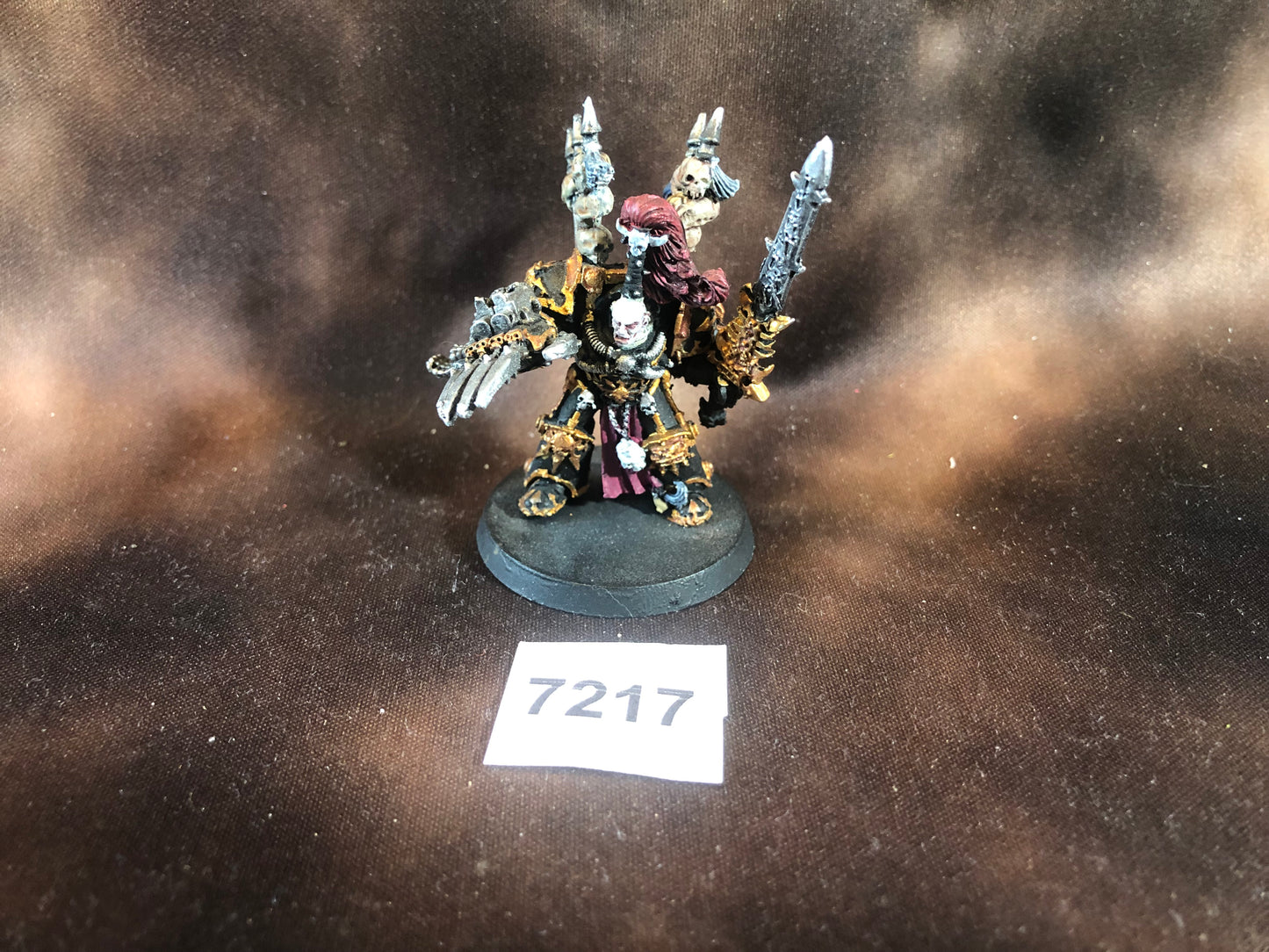 Warhammer 40k Chaos Space Marine Terminator Lord Abaddon The Despoiler