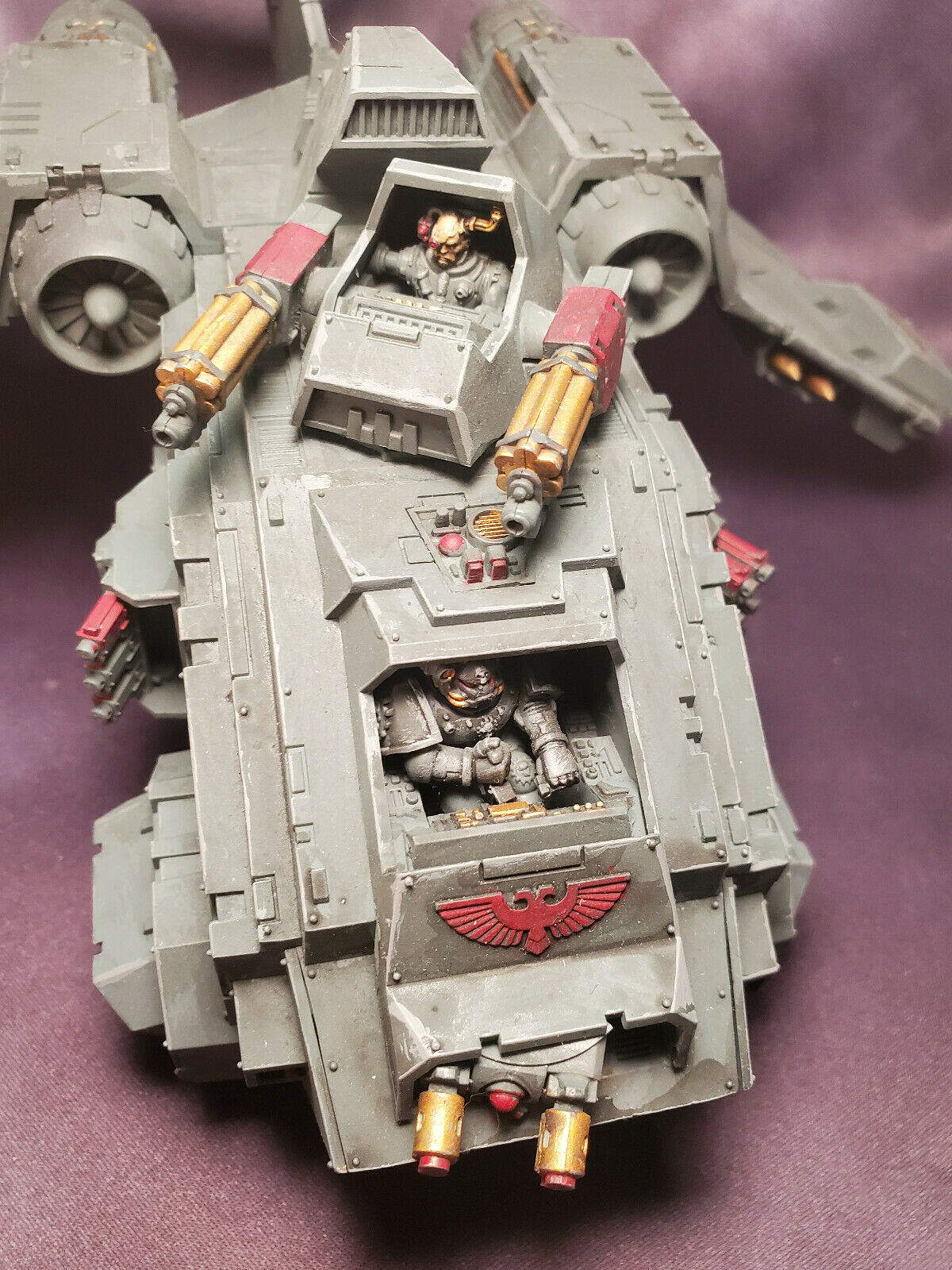 Warhammer 40k Space Marine Stormraven Painted